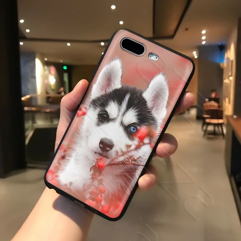 Lavaza Animal Husky Puppy Dog Case for iPhone 11 Pro XS Max XR X 8 7 6 6S Plus 5 5s se |