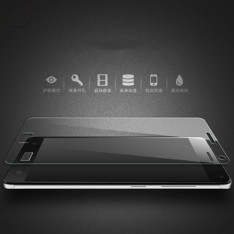 H-Goods For Lenovo A859 Tempered Glass 2.5D Safety Premium Anti-fingerprint lenovo A 859 front LCD Screen | Мобильные телефоны и