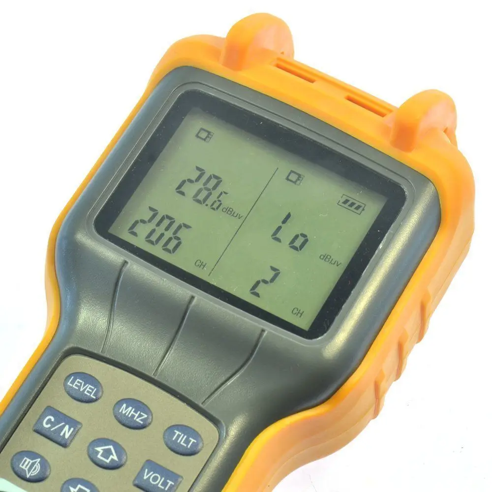 RY S110D CA TV Cable Handle цифровой измеритель уровня сигнала DB тестер 5 870 МГц|signal level meter|digital