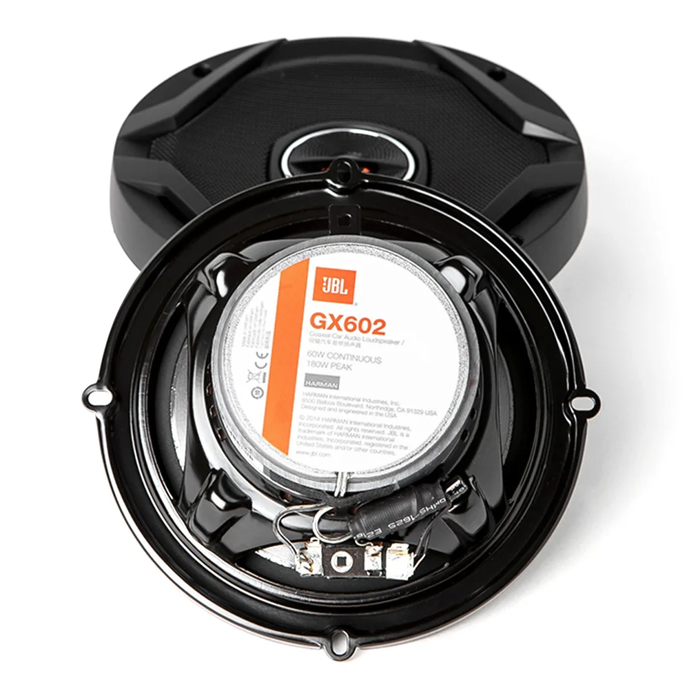 JBL GX602 пара автомобиля 6 5 дюймов стерео Динамик Hi Fi качество звука коаксиальный