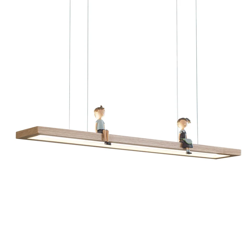 Классная светодиодная Подвесная лампа Студенческая Светодиодная панель