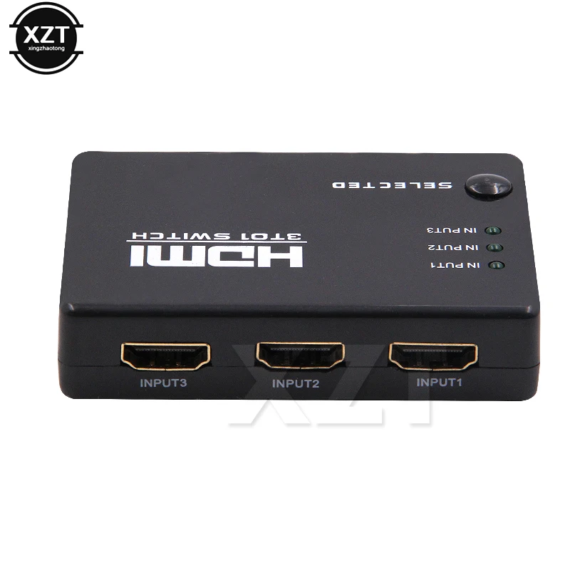 3 порта 1080P видео HDMI-совместимый переключатель разветвитель порты Sup 3D для HDTV PS3