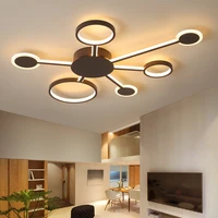 modern led ceiling lights for living room lights bedroom study room home coffee color finished ceiling lamp home lighting