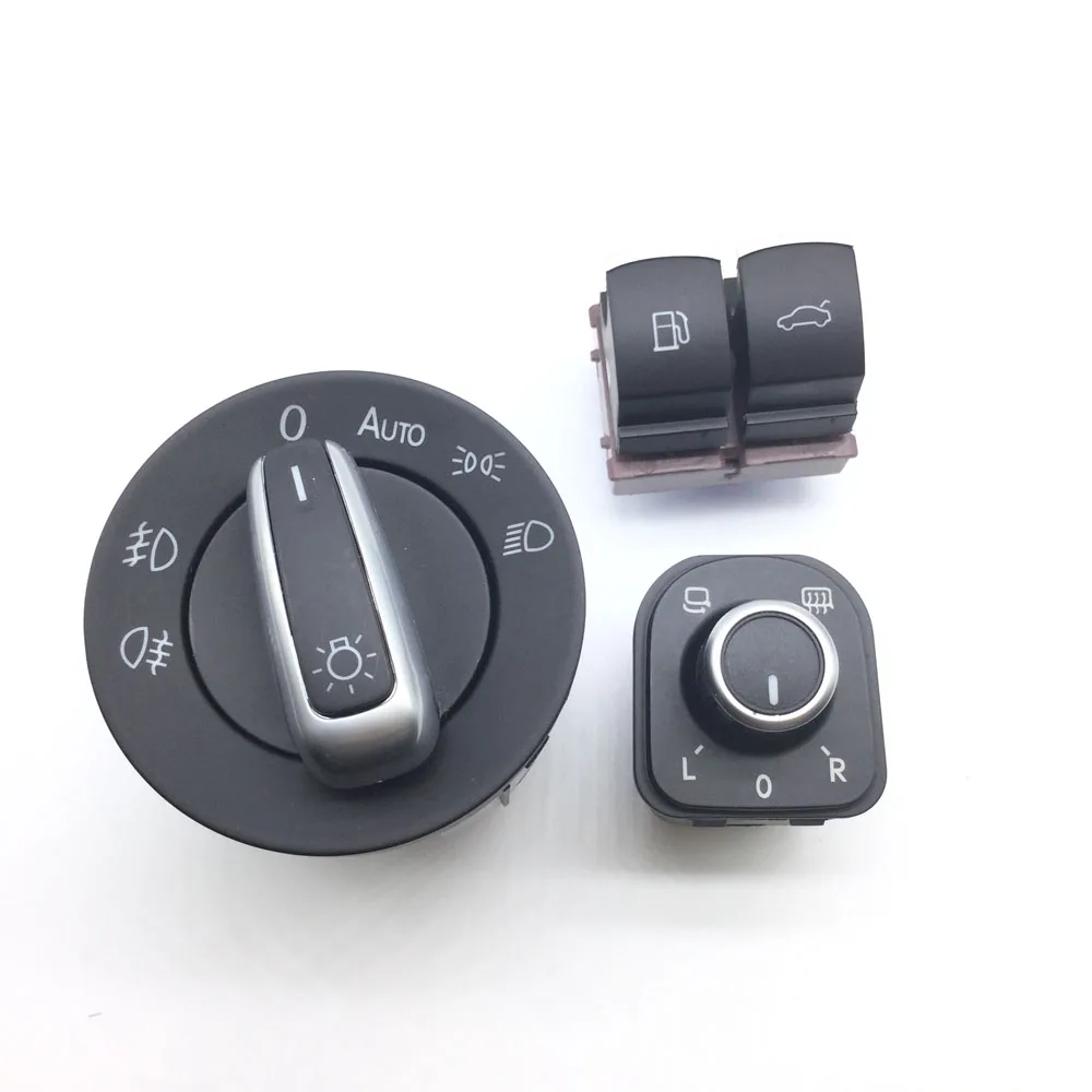 Lock/unlock tailgate &amp fuel flap Window headlight mirror switch for VW Passat b6/3c 5ND 941 431B 3C0 962 125B 959 565A | Автомобили и