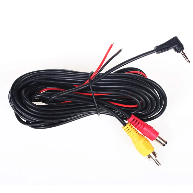 Iaotugo 6 м 2,5 мм Jack/RCA видео кабель для gps навигатор, 6 м 4 Pin видео кабель для Видеорегистраторы для автомобилей Регистраторы 4 Pin видео кабель-удлинитель