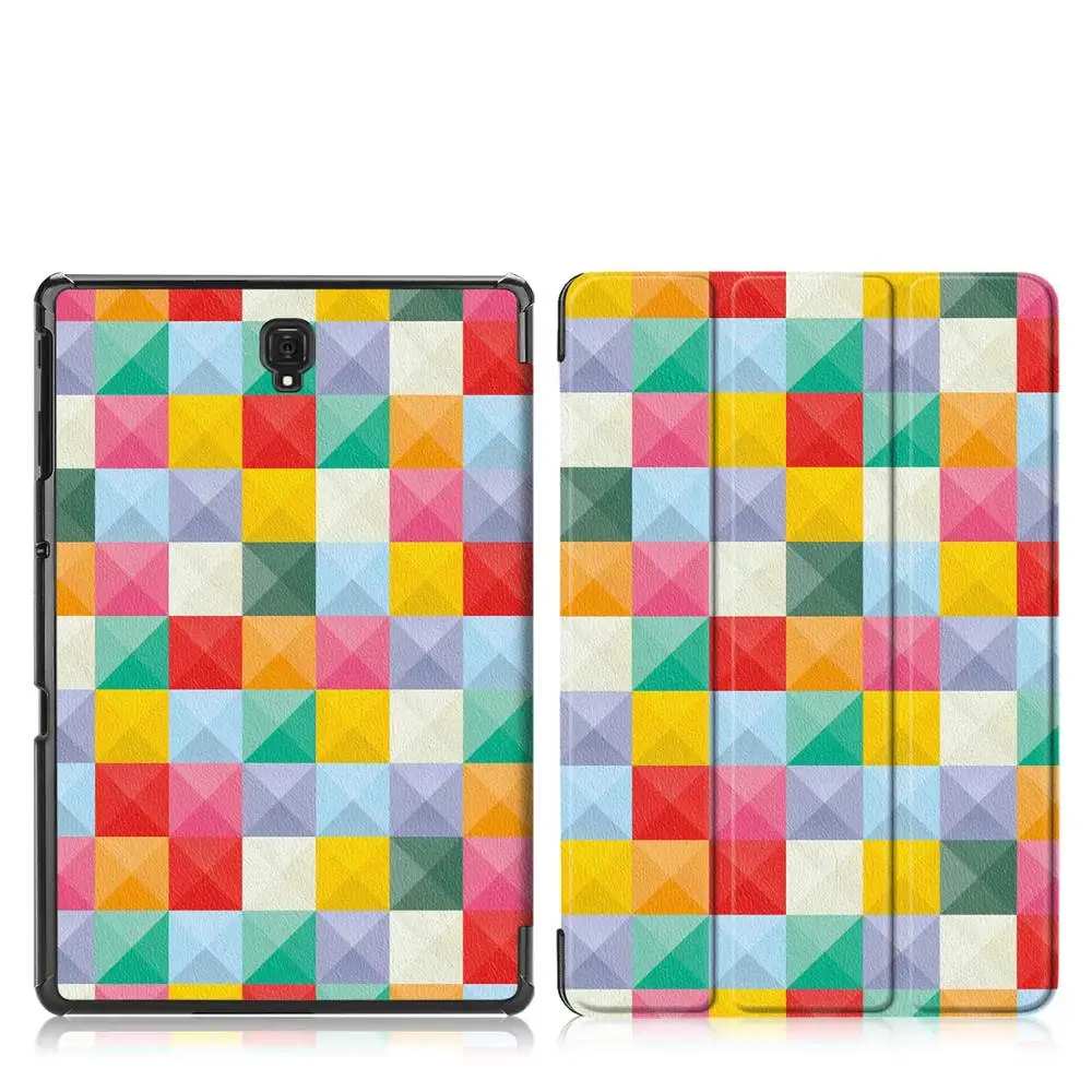 T590-CH-HLF Чехол для samsung galaxy Tab A 10,5 SM T590 T595 T597 кожаный Умный Магнитный чехол-подставка для samsung galaxy Tab A 10,5 - Цвет: T590-CH-HLF