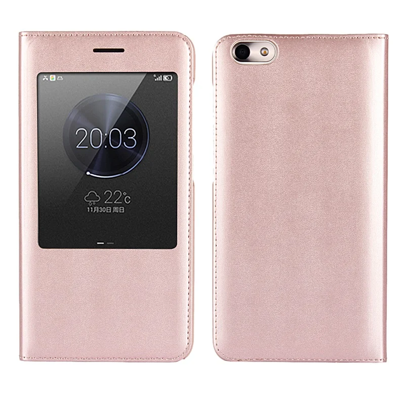 Чехол для huawei Honor 4X, чехол с откидной крышкой для huawei Honor 4X4 X Che2-L11, чехол с окошком из поликарбоната, кожаный жесткий чехол kimTHmall