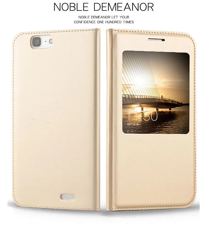 LEPHEE для huawei Ascend G7 чехол для huawei G7 C199 откидной Чехол кожаный чехол с окошком для просмотра полный G7 защитный чехол s 5,5"