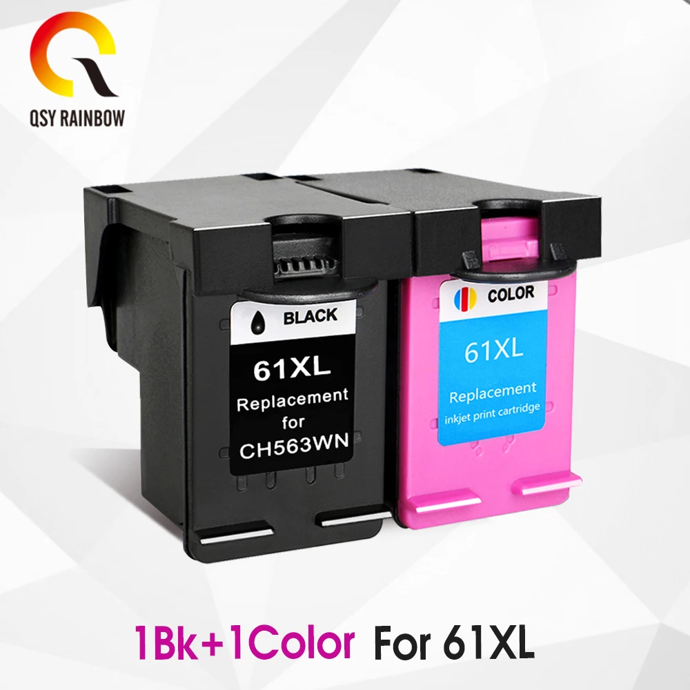 CMYK поставщик совместимый картридж Замена для HP 61 XL Deskjet 1000 1050 1055 2000 2050 2512 3000 J110a J210a