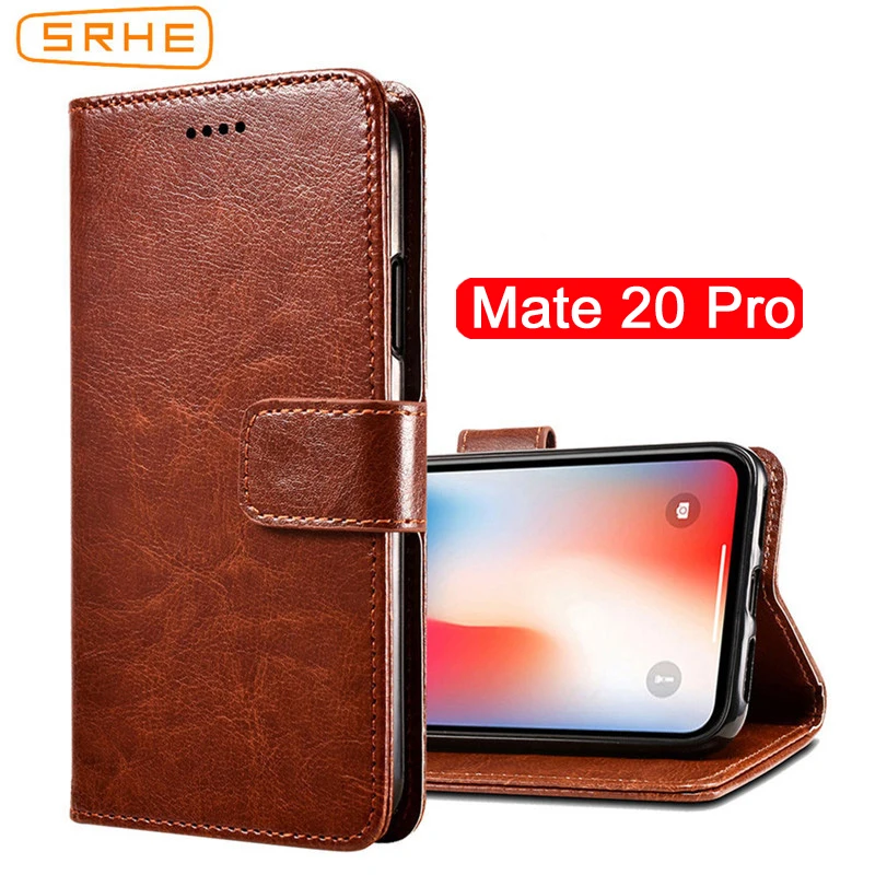 SRHE для Huawei Mate 20 Pro чехол откидной кожаный с бумажником Магнитный Mate20