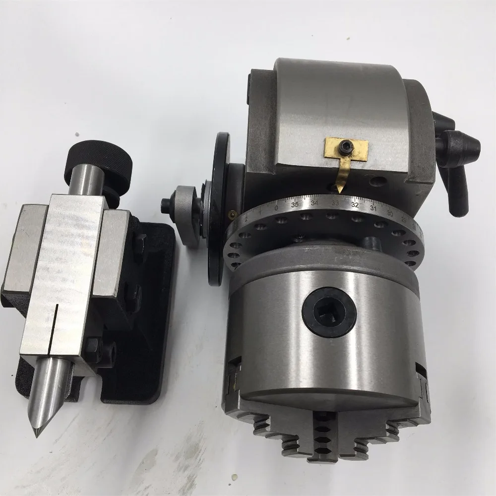 Делительная головка для фрезерования прецизионный токарный патрон 160 мм 3