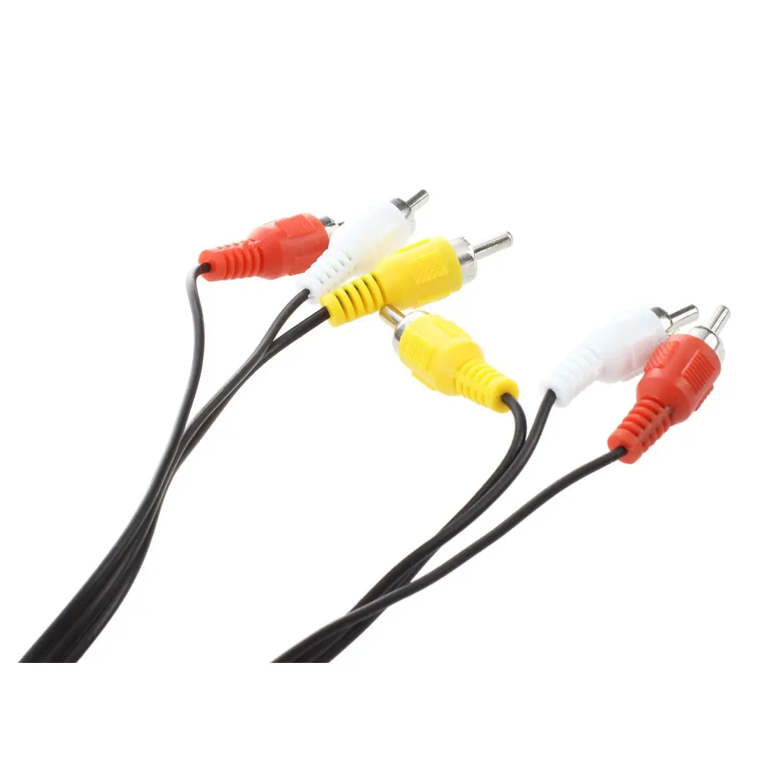 Тройной 3 Мужской RCA Композитный Аудио Видео DVD кабель ТВ АВ 1 4 м|av cable|audio videotv av |