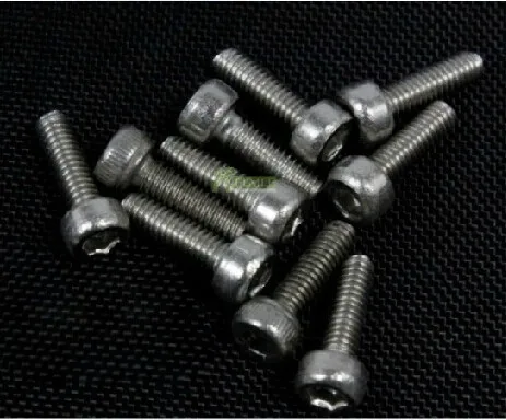 Винты с шестигранной головкой из нержавеющей стали (M2.5 X 8) подходят для 1/5 HPI ROVAN KM