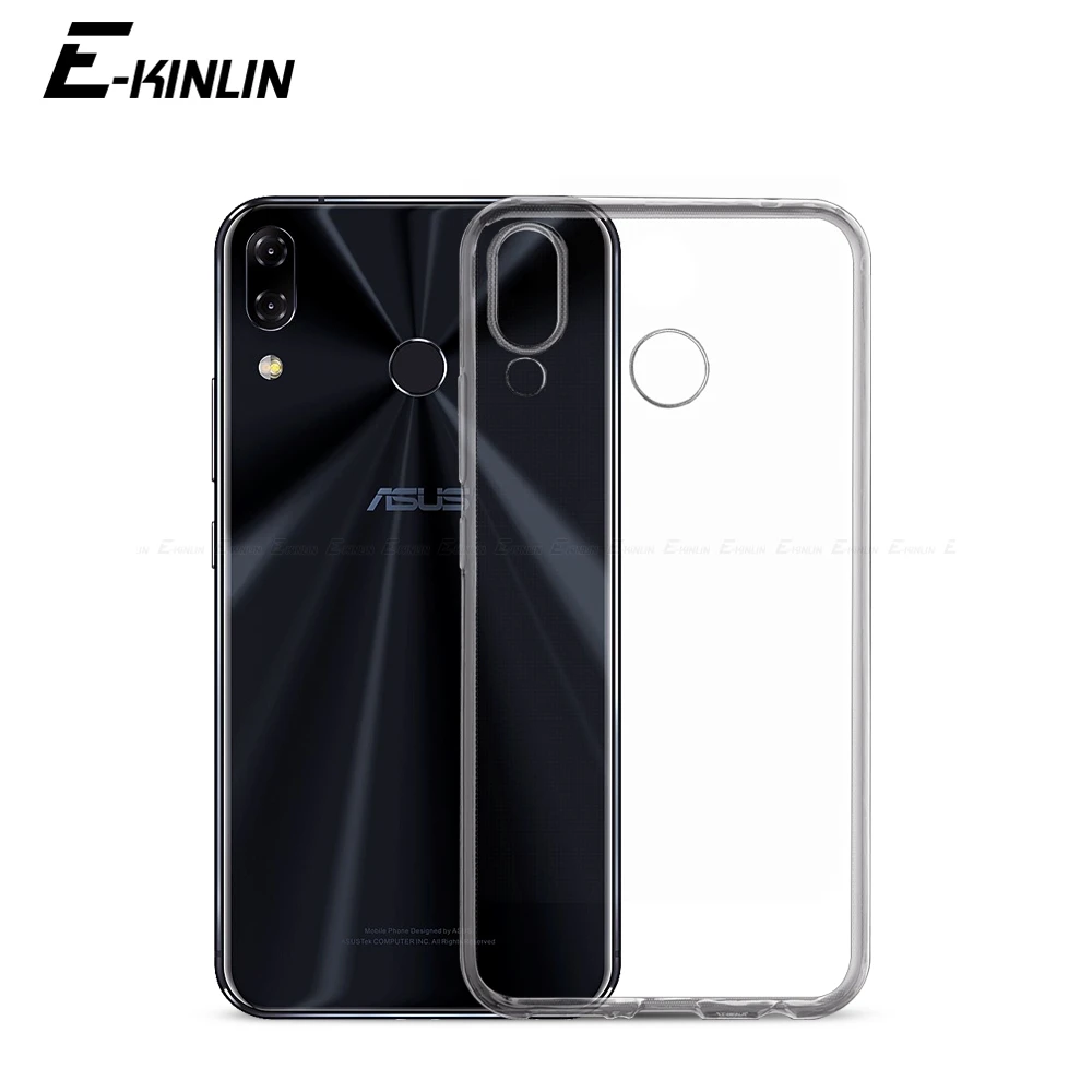 Ультратонкий прозрачный мягкий чехол из ТПУ для Asus ZenFone 6 ZS630KL 5 5Z ZS620KL ZE620KL