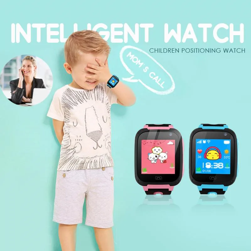 LIGE Anti-lost Children Smart Watch LED Color Screen SOS Monitoring Compatible With IOS And Android Phones | Электроника