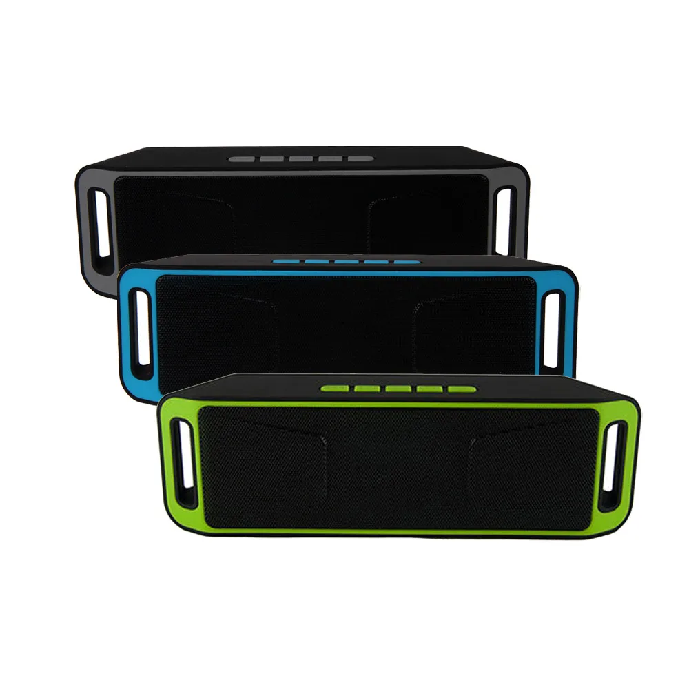 Gray HOPESTAR A6 портативный ремешок водонепроницаемый беспроводной Bluetooth стерео динамик Soundbox стерео динамик TF USB Mic Z520 - Цвет: Gray