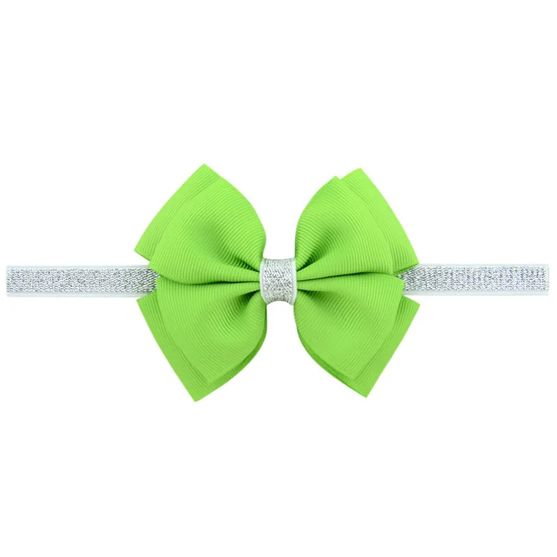 Kids Girl Simple Baby Headband Toddler Thread Bow Bling Hair Band Accessories Rose Red Headwear Kid Wholesales | Детская одежда и