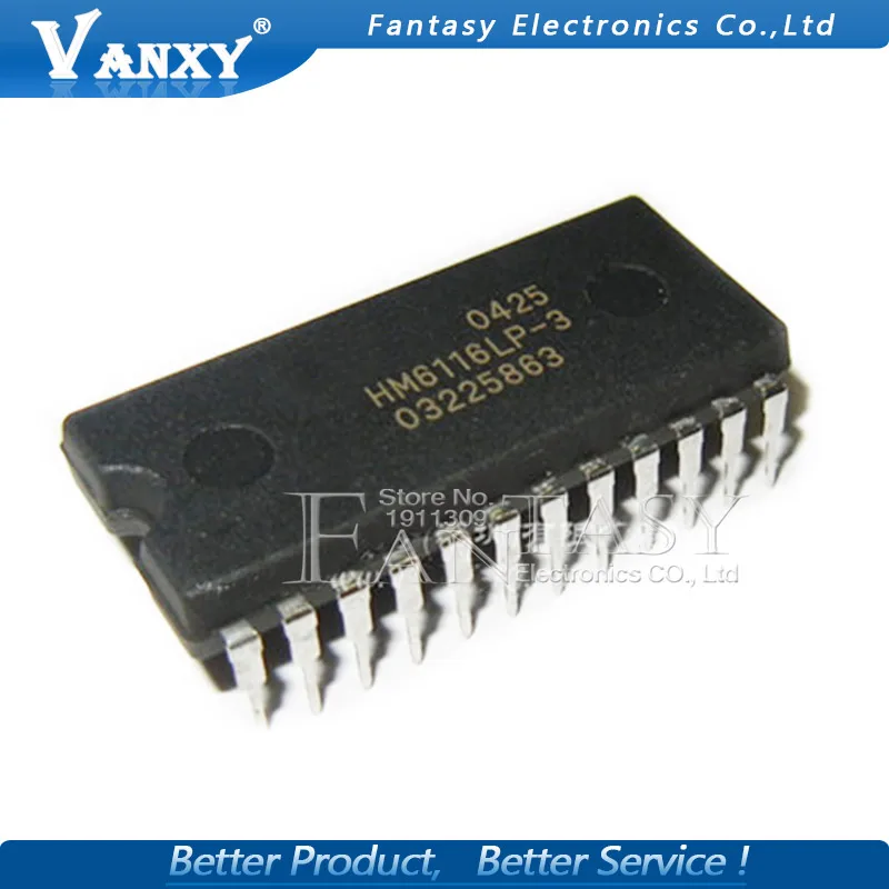 5 шт. HM6116LP-3 6116 DIP HM6116 HM6116LP HM6116LP-4 Новый оригинал | Электронные компоненты и