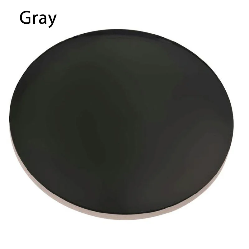Gray 2 шт 1,56 1,61 1,67 индекс поляризованные очки по рецепту линзы для CYL более 2,0 или Мультифокальные Прогрессивные солнцезащитные очки с линзами - Цвет линз: Gray