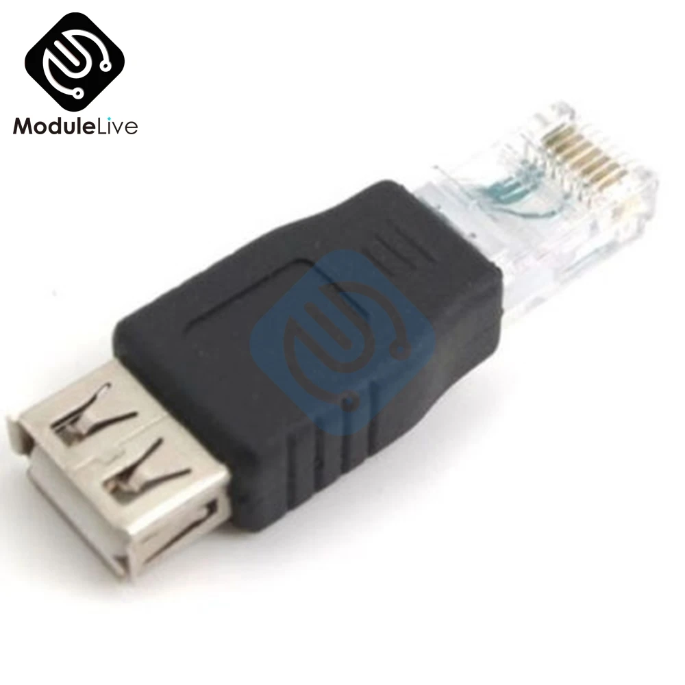 Сетевой адаптер с USB A типа Мама на 10/100 Мбит/с|Соединители| |
