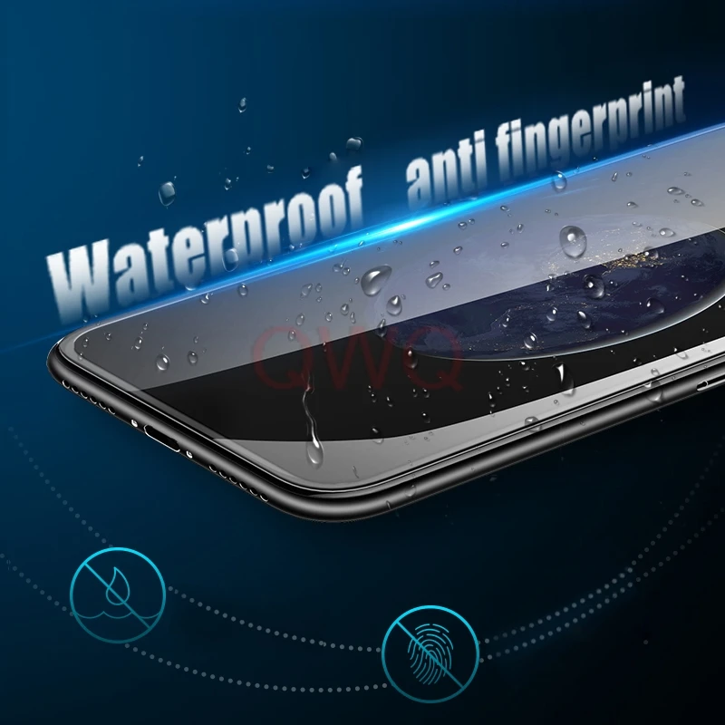 9 H изогнутое закаленное стекло для iphone X 3D прозрачный мягкий край Полное покрытие