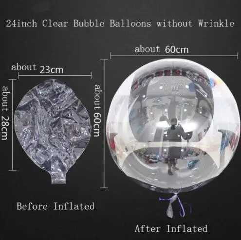 10 комплектов 18/24 дюймов светящийся светодиодный воздушный шар 3 м Led струнные огни