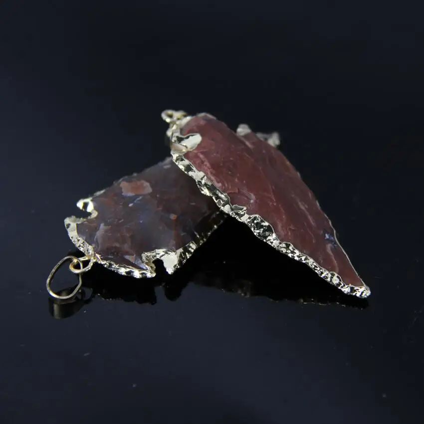 5 шт./лот в форме стрелы натуральные индийских АГ ate плиты произвольной Форме