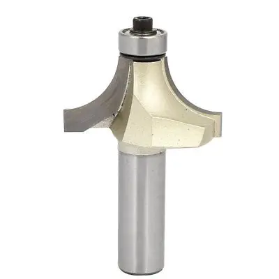 

1/2-inch Shank 1-1/8-inch Cutting Dia 2 Flutes Corner Round Roundover Router Bit