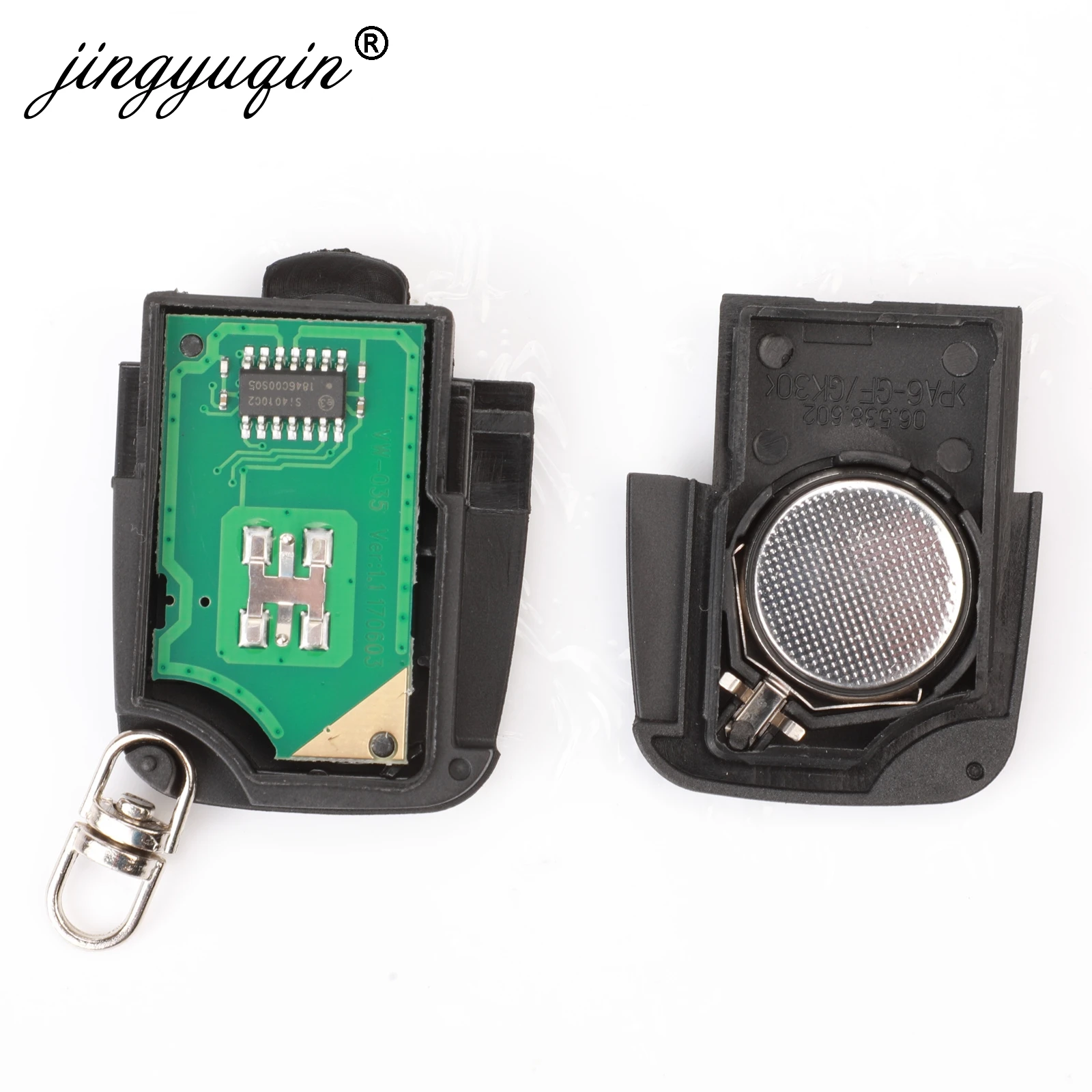 Jingyuqin 4D0837231A 433 МГц ID48 3 кнопки дистанционного ключа автомобиля для AUDI флип складной чип для A3 A4 A6 A8 старых моделей