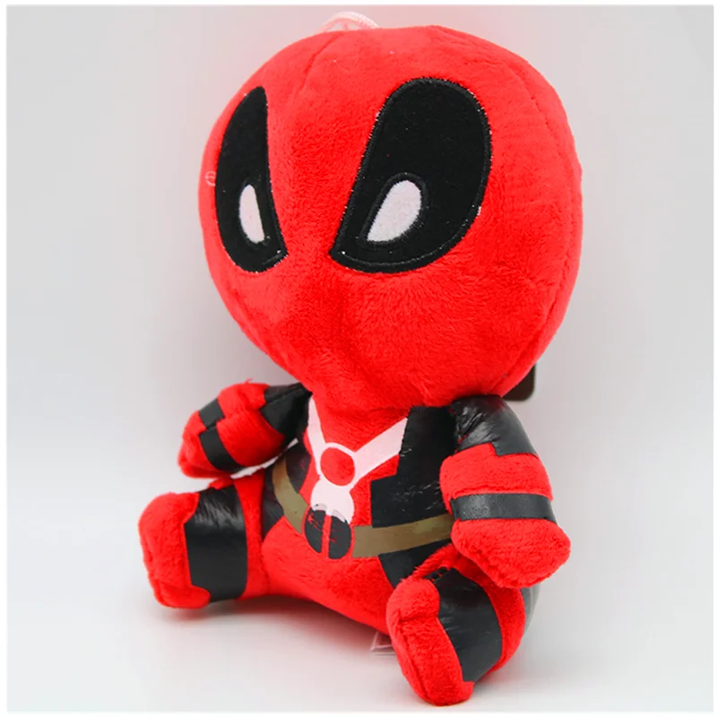 17CM X-Men Anime Stuffed Plush Toy Dolls Deadpool Cute Animal Toys for Children Cartoon Birthday Christmas Kids Gift | Игрушки и хобби
