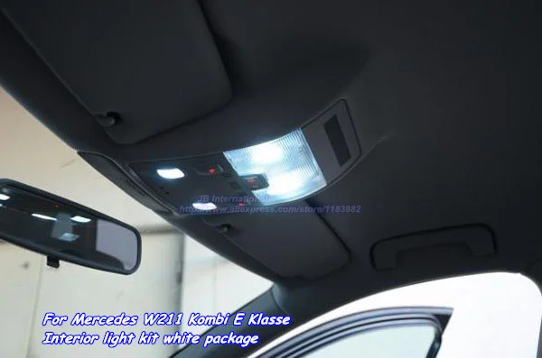Автомобильные светодиодные лампы Deechooll 24 шт. для Mercedes Benz E Class W211 02 08 Canbus внутреннее