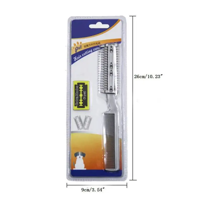 Инструмент для очистки домашних животных инструмент филировки расческа
