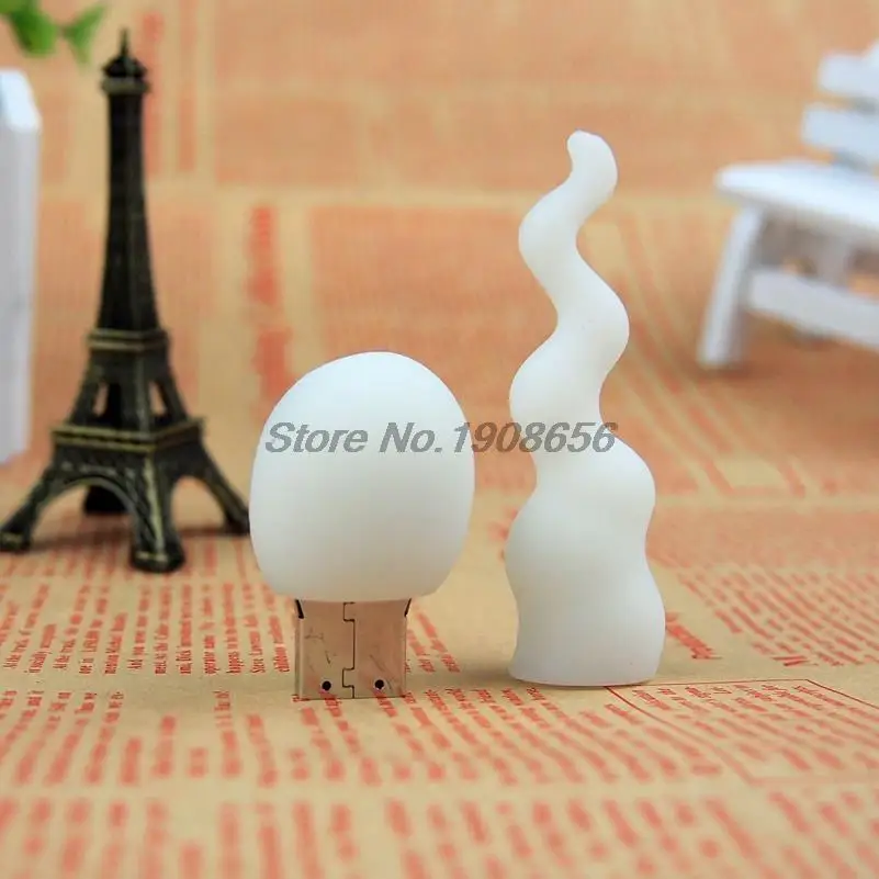 Anmial Флешка белая сперма Tadpole флеш диск Usb 2 0 карта памяти Ручка/большой