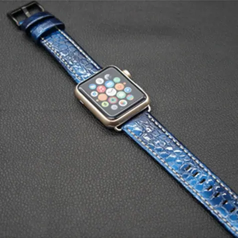Роскошный ремешок для часов Apple iWatch Biel из натуральной кожи Ремешки наручных Series 1 2
