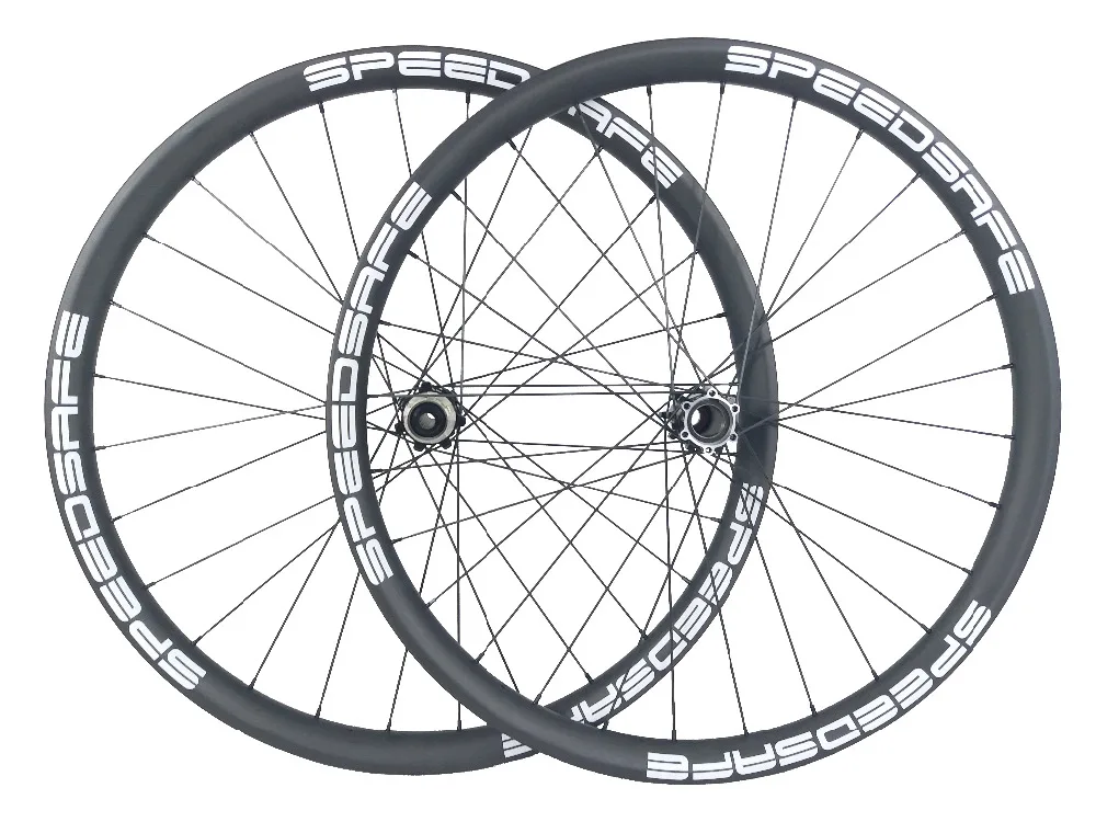 29er MTB AM ENDURO 36 мм hookless прямая тяга Левша 2,0 карбоновая колесная 28 мм Глубокая бескамерная бескаркасная левая рука 2 горные колеса