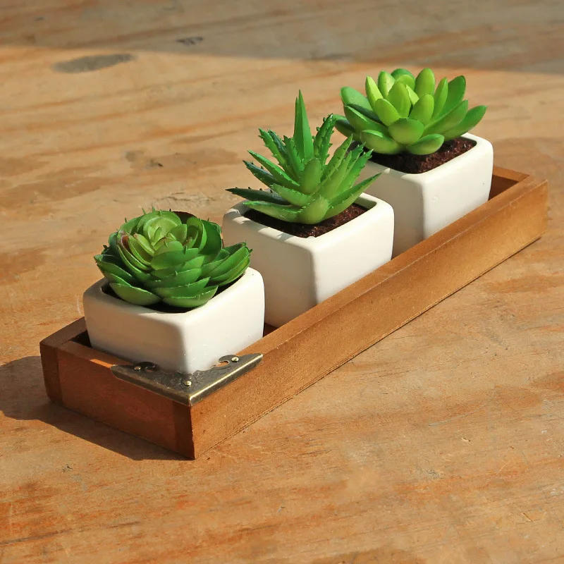 1 шт. винтажный деревянный стол контейнер для всякой всячины коробка хранения