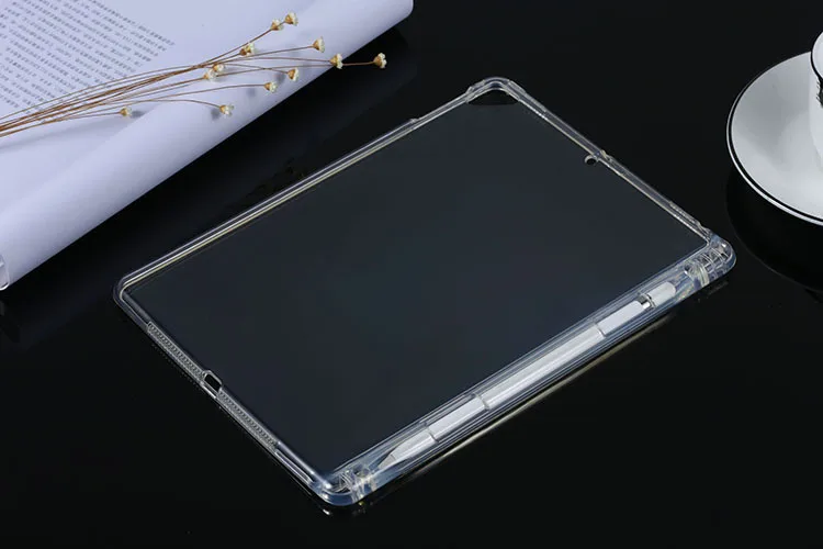 Прозрачный чехол с кристаллами для iPad 2018 9 7 2017 Air 2 Pro держателем карандашей A1893