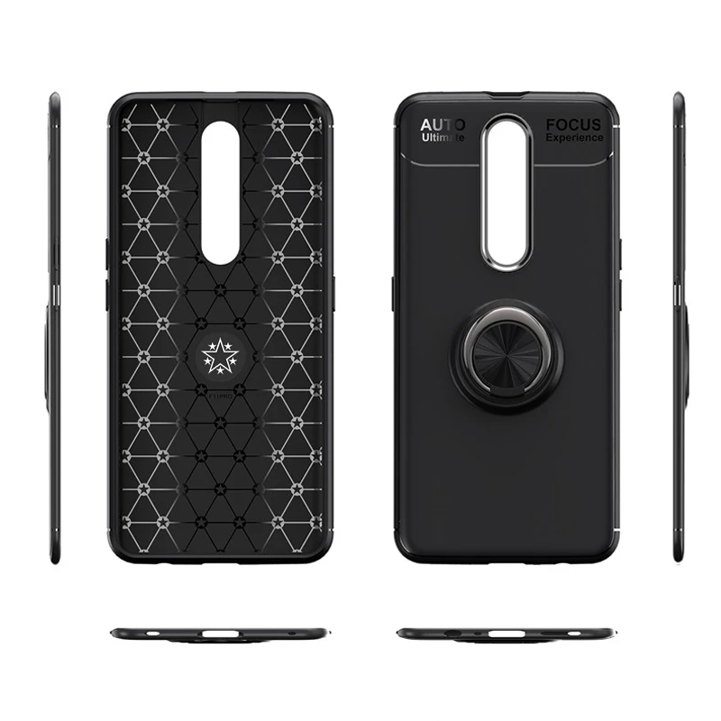 OPPO F11 Pro Автомобильный кронштейн вращающееся кольцо задняя крышка телефона для F 11