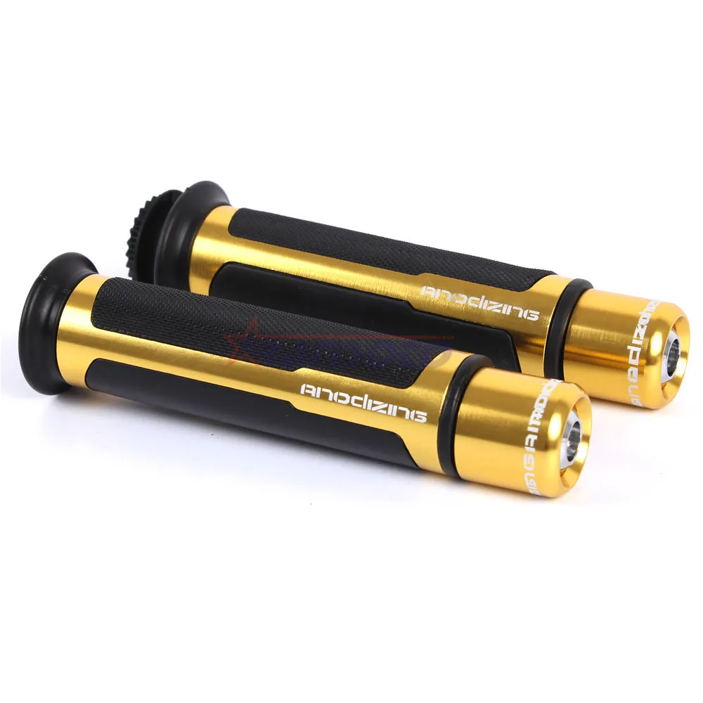 RANSOTO горячее анодирование 7/8 ''CNC 22 мм Универсальные мотоциклетные ручки/ручки