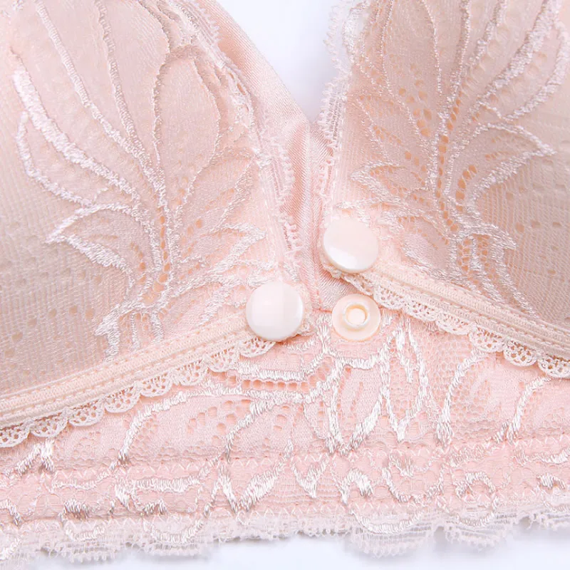 

Maternity breastfeeding bra nursing bra emzirme sutyeni prevent sagging woman's underwear pregnant clothes soft allaitement bra