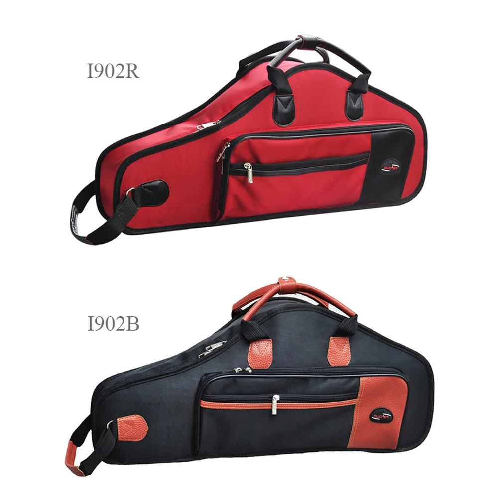 

1680D Water-resistant Oxford Cloth Bag Cotton Padded Advanced Fabrics Sax Soft Case Adjustable Shoulder Strap for Alto Saxophone