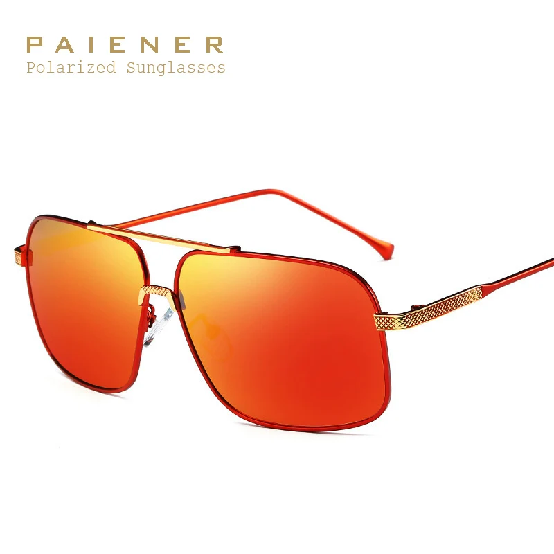 Лучшие HD поляризованные мужские солнцезащитные очки женские винтажные