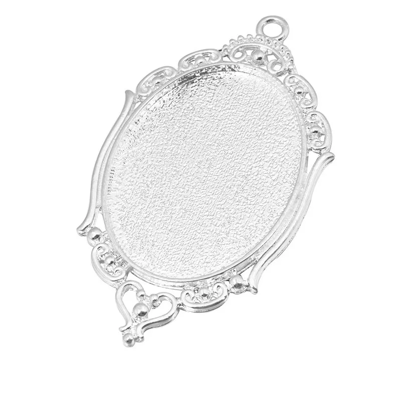 10 шт./лот 30x40 мм подвеска Пустые Настройки основы кабошона рамки подходят для