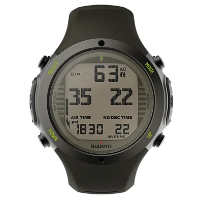 Stealth SUUNTO D6I NOVO ныряющий компьютер с USB - Цвет: Stealth