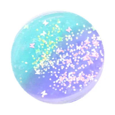 Новинка Желейный Хрустальный пластилин нарезанный светильник радужная слизь