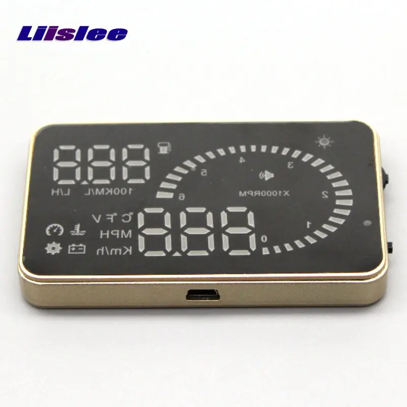 Автомобильный HUD Дисплей на голову для Jeep Wrangler/JK/Renegade/Compass/Grand Cherokee цифровой