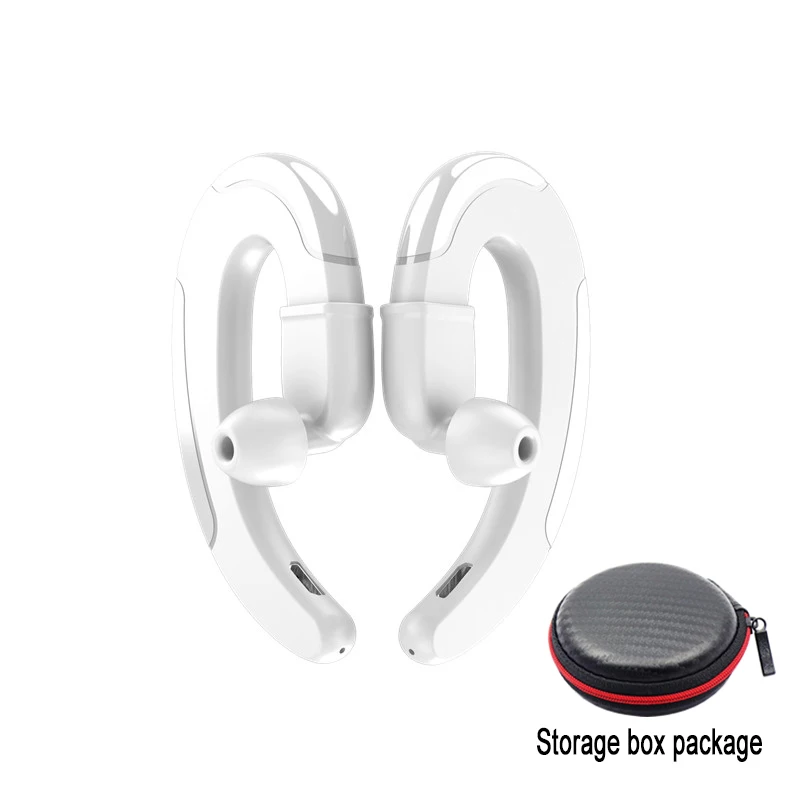 storage box package Наушники с костной проводимостью, Bluetooth наушники, настоящие беспроводные наушники TWS, bluetooth-гарнитура с микрофоном, беспроводные наушники - Цвет: storage box package