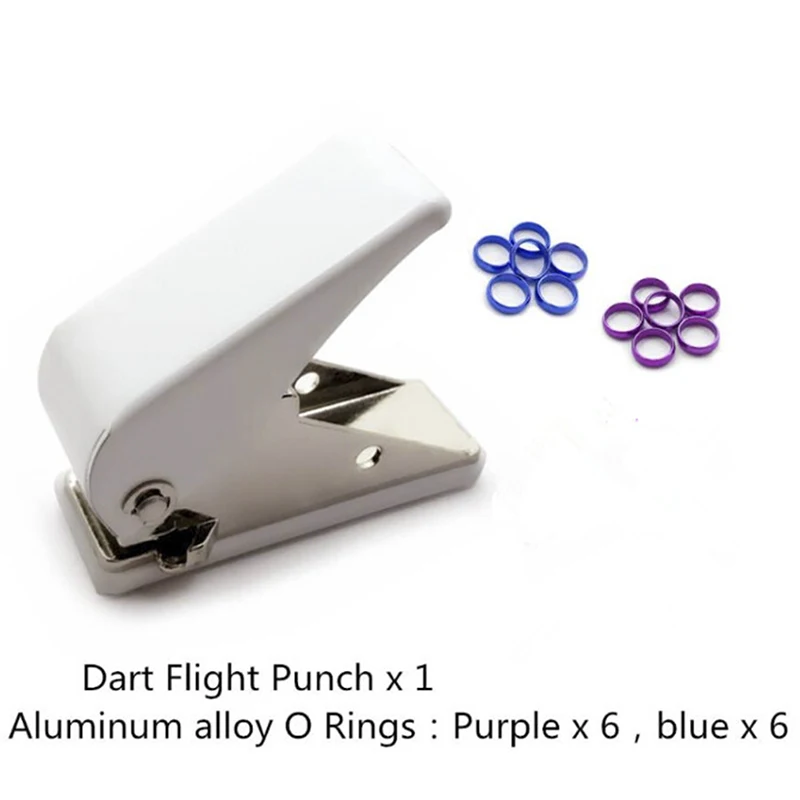 Профессиональный Дротика кавалер Дырокол дротика с отверстием для крыла 12 шт.