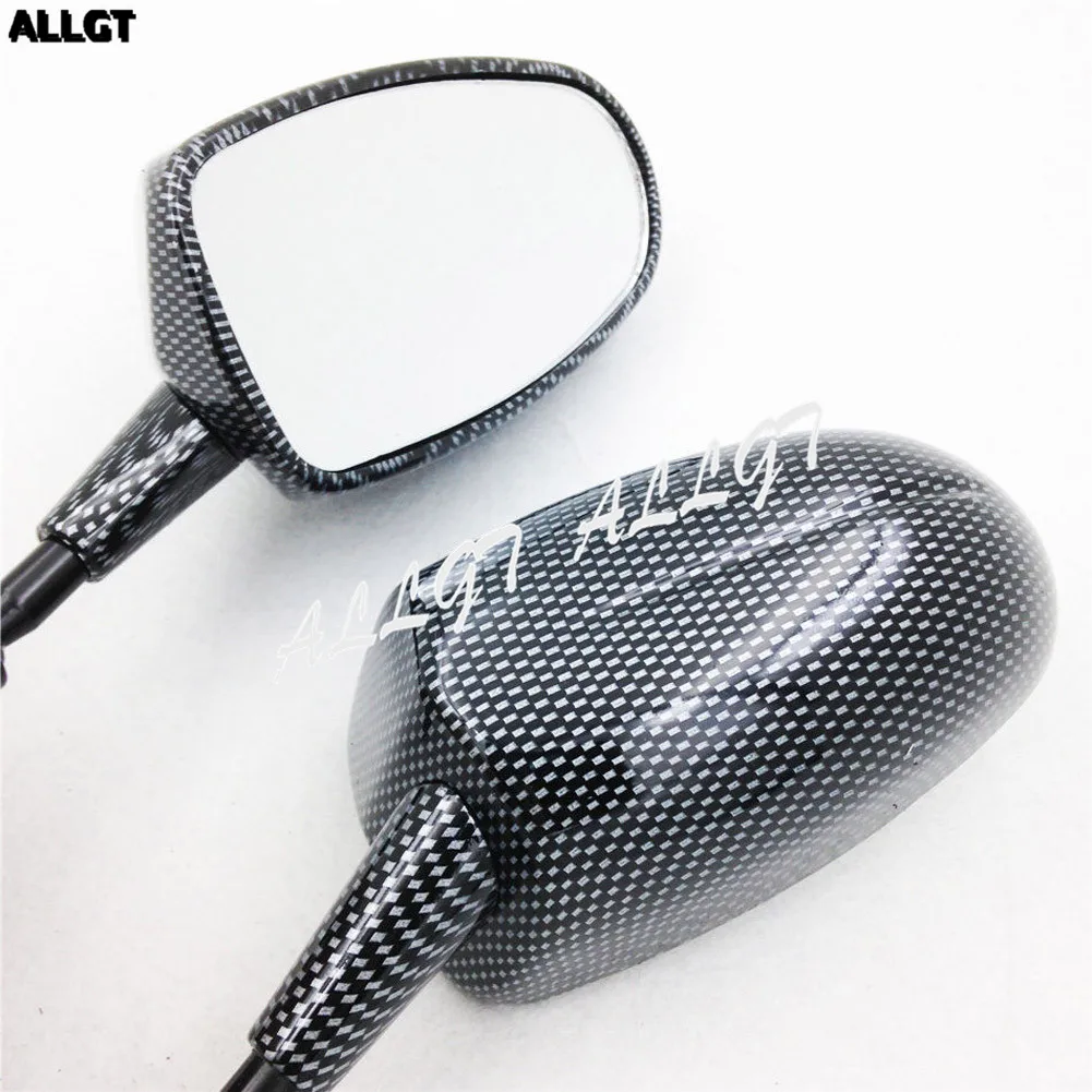 Мини Зеркало для гоночного двигателя L & R Katana 600 750 GSXR600 1000 1100 Hayabusa carbon|Боковые