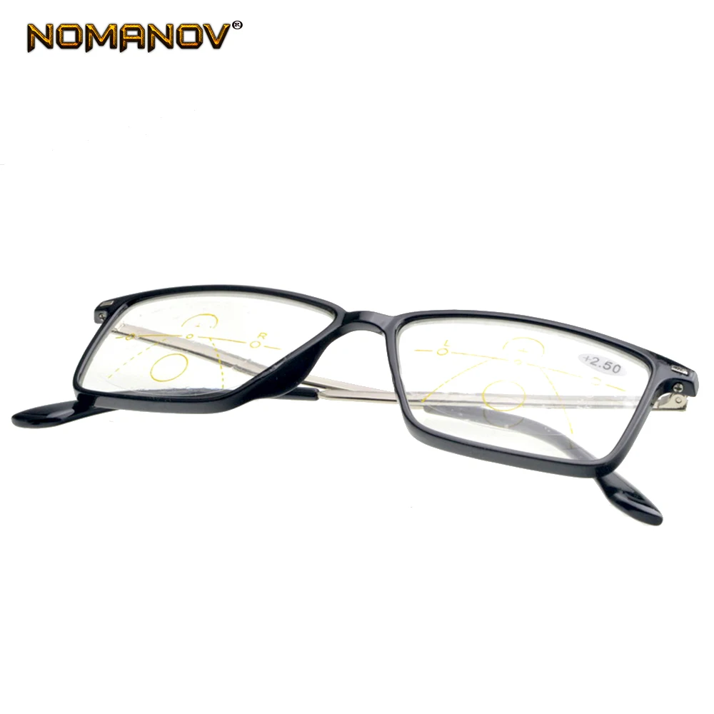 Новое поступление Lentes De Lectura прогрессивные многофокусные очки для чтения полная Рамка обод для дальнозоркости и дальнего верха 0 добавить+ 0.75to+ 4
